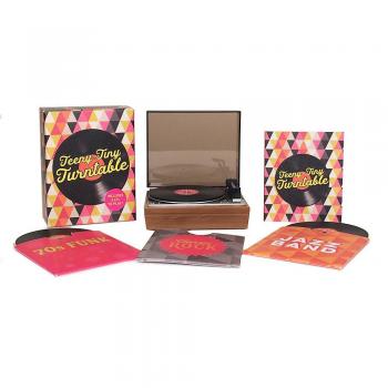Teeny-Tiny Turntable : Includes 3 Mini-Lps to Play! [With Battery], by Running Press
