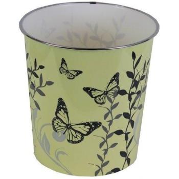 Creamy Winged Trash Can