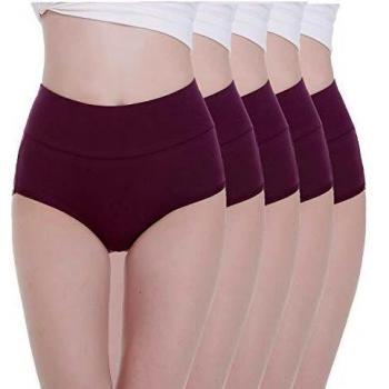 Pacchetto 5 Mutande Donna Traspiranti Viola XXL