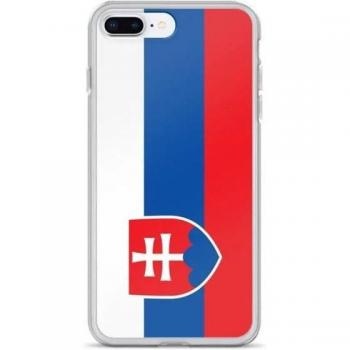 Slowakische iPhone 8 Plus Souple Hülle mit Drapeau‑Motiv