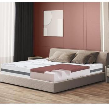 Materasso Singolo Memory Foam Anallergico 105x175 cm, Altezza 27 cm, Made in Italy