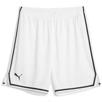 Pantaloni corti Puma Hoops Team Game bianchi