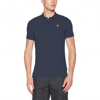 Fjallraven Polo Övik T-shirt pour Homme, Bleu, S