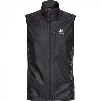 Chaleco de running Odlo Zeroweight hombre negro