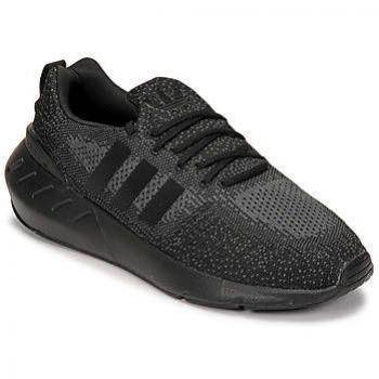 Adidas Swift Run 22 Mens Fashion Trainers in Black Grey