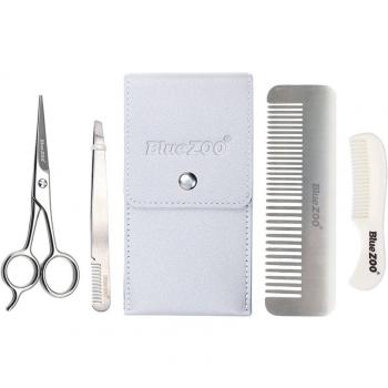 Tijeras, Pinzas y Peine para Barba