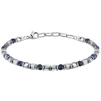Pulsera de Hombre con Lapislázuli y Hematites
