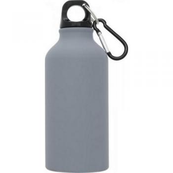 Bullet Oregon Matte sportfles met karabijnhaak, One Size Grijs