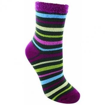 YakTrax Medias Fútbol Marrón Rayado Unisex