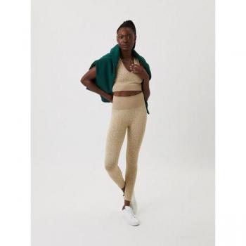 Björn Borg Dames Seamless Tights Licht Beige