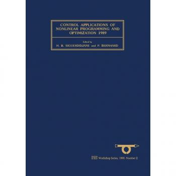 Vitalsource Technologies, Inc. Control Applications Of Nonlinear Programming And Optimization 1989