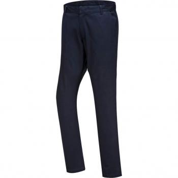 Portwest Mens Stretch Slim Chino Trousers Dark Navy 42 29