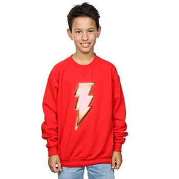 Little Power Boy's Shazam Red Logo Pullover – 7‑8 yrs