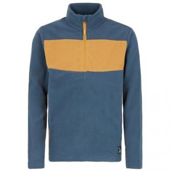 Adult Half-Zip Long Sleeve Shirt – Yale Blue, Size 164 cm