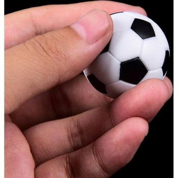 Baby‑Football J7T6 – 1 Pièce, 32 mm, Noir/Blanc