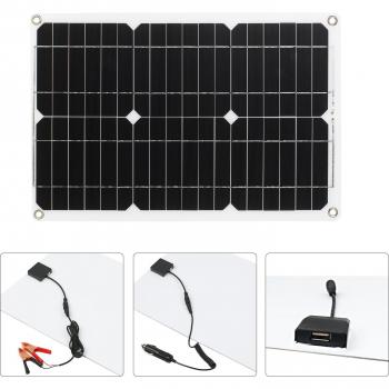 12V Solar Panel Kit 18W with Charge Controller