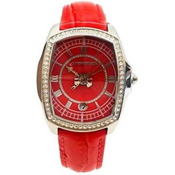 Chronotech Damenuhr mit Lederarmband CT7896LS-97