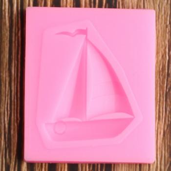 3D Silikon Segelboot für Fondant