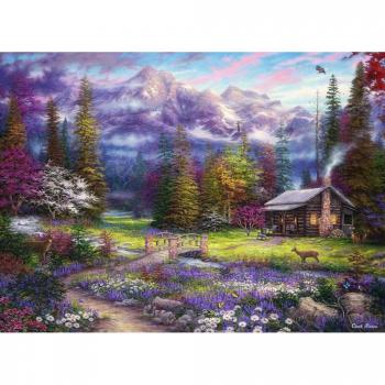 Frühlingswiesen‑Puzzle 300 Teile – Chuck Pinson – Inspirierend