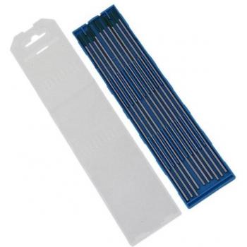 Électrodes de Tungstène 10×2.0 x 150 mm – Soudage TIG, Argent‑Vert