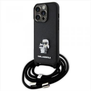 Funda Saffiano Karl Lagerfeld para iPhone 15 Pro Max