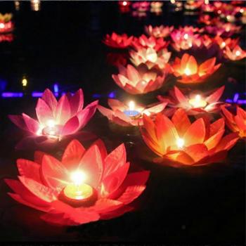 Flotations Luminescentes à la Lotus