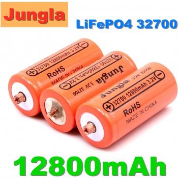 12800mAh 3.2V LiFePO4 Rechargeable Battery 32700