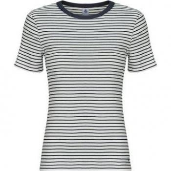 Petit Bateau Women's Short Sleeve Striped Top