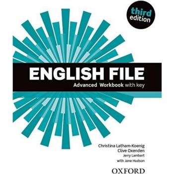 English file 3rd edition advanced. Workbook with key.
