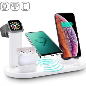 KÉPHE MultiCarga: iPhone, AirPods & Watch