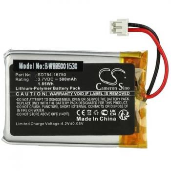 Batterie Orange SportDog SD‑575E – 500 mAh, 3,7 V Li‑Polymère (VHBW)