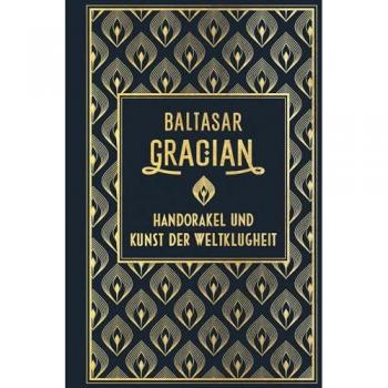 Handorakel und Kunst der Weltklugheit: Leinen mit Goldprägung