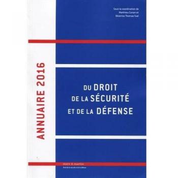 Annuaire 2016 du droit, de la sécurité et de la défense