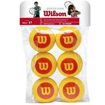 Wilson Starter Foam confezione da 6 in giallo