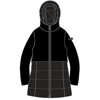 CMP Winterjacke WOMAN LONG JACKET ZIP HOOD