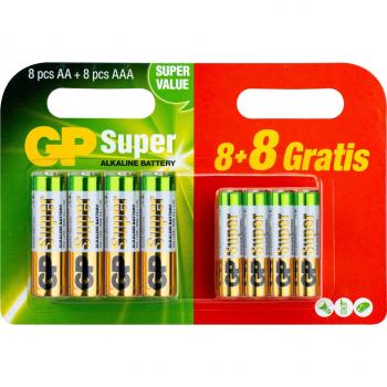 Batterie Mixpack (LR6/AAA) – 16 Stück – 1,5 V