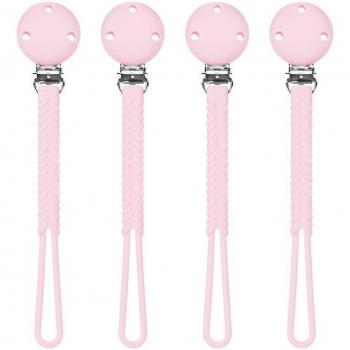 Silicone Comfort Pacifier and Teether Clip