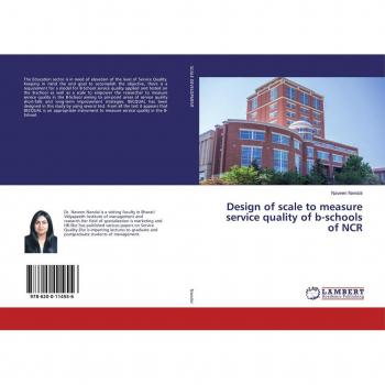 Design of scale to measure service quality of b-schools of NCR