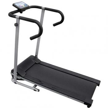 Electric Fitness Treadmill 100x34 cm with 3 LCD Display 500 W