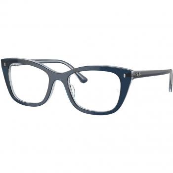 Ray-Ban RX5433 8324 Montatura Unisex Acetato Blu Trasparente Normale