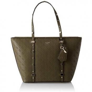 Guess To Coast, Borsa Tote Donna, Verde (Olive/Olv), 46x28x12.5 cm