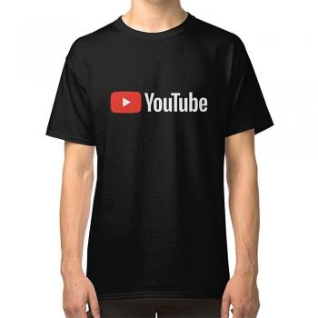 Camiseta Black Label con Logotipo de Youtube