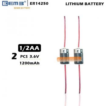 Batería de litio 3,6V 1200mAh EEMB ER14250 1/2AA