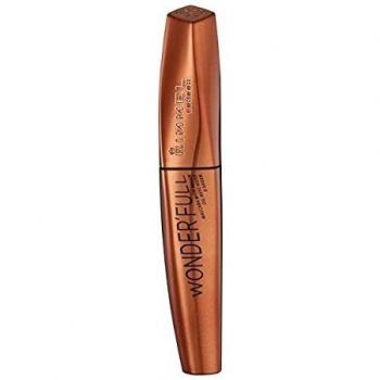 Rimmel London Mascara Allungante Wonder'Full, Volume e Definizione, con Olio di Argan, Nero, 11 ml