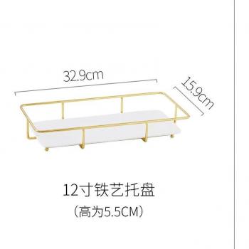 Ceramic Three-Tier Dessert Stand