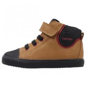 Baskets Geox Gisli Petit Garçon Tabac/noir