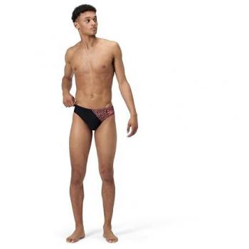 Speedo Medley Logo 7 CM Swim Brief UK 34 Men's Coral