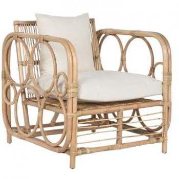 Fíjalo Sillón Ratán 72x72x76 con Cojínes Algodón Natural – EAN 8424002105648