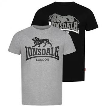 Lonsdale Herren T-Shirt normale Passform Loscoe