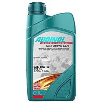 ADDINOL SEMI SYNTH 10W-40 A3/B4 Motorenöl, 1 Liter